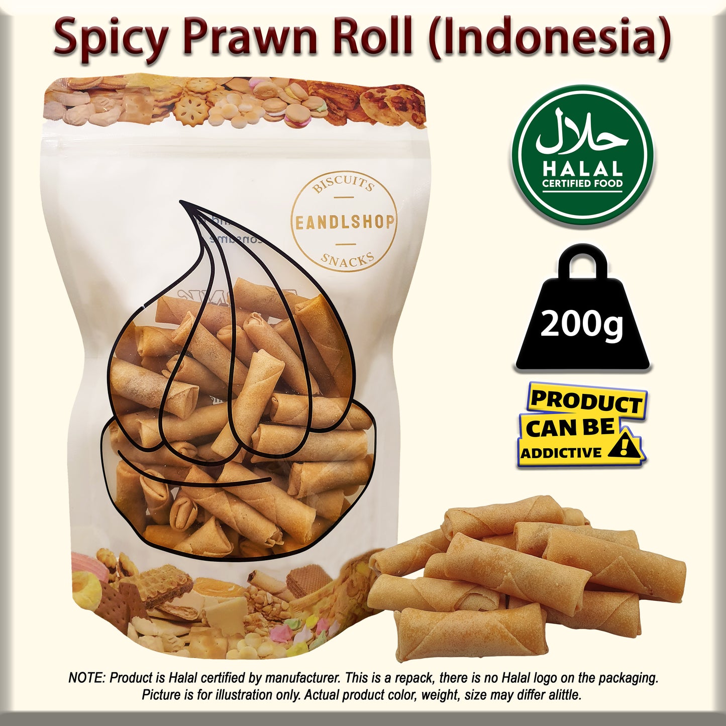 Spicy Prawn Roll (Indonesia)