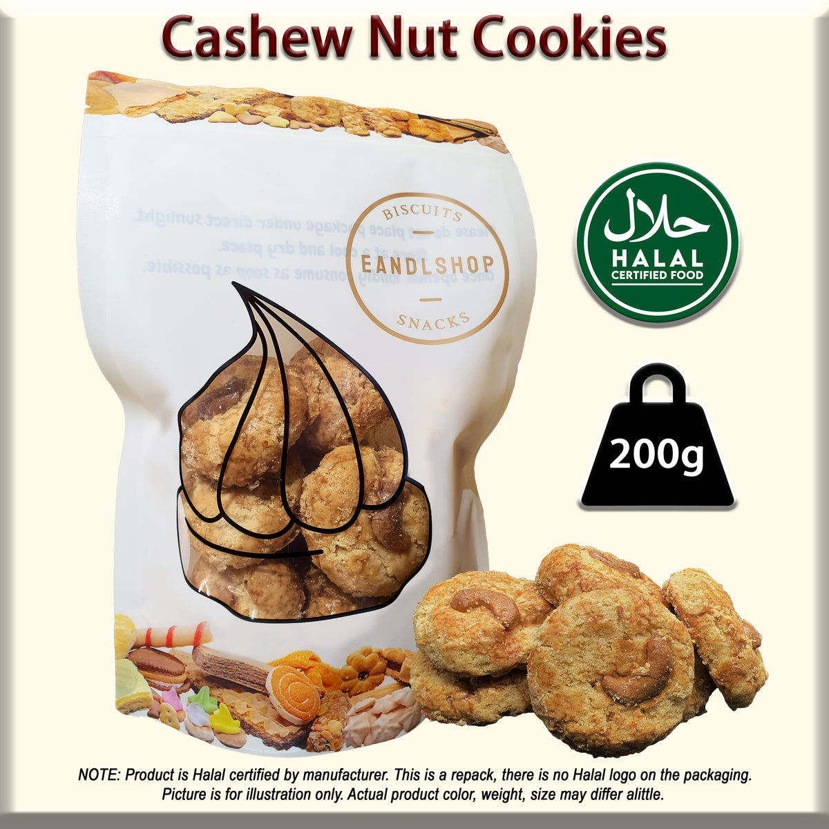 Cashew Nuts Cookies - EANDLSHOP