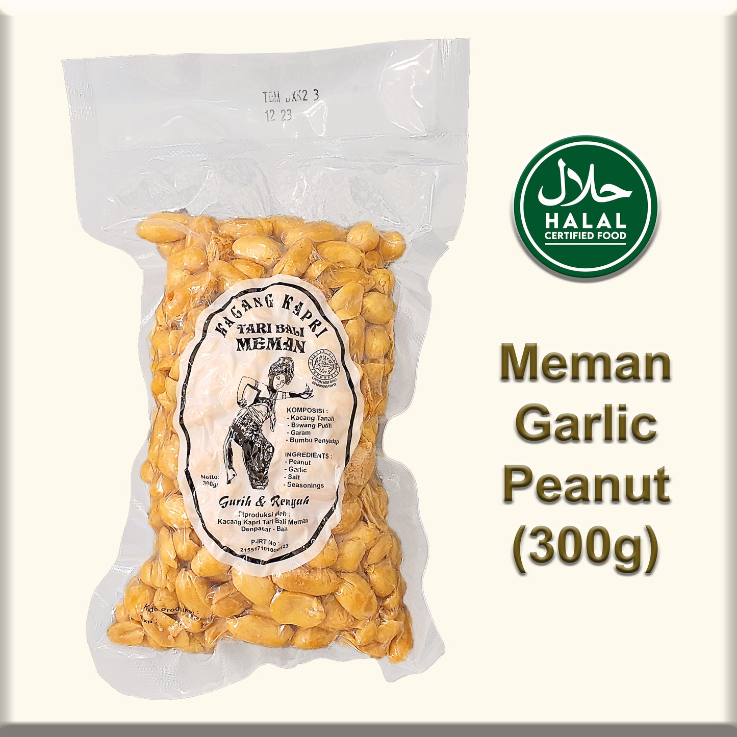 Meman Garlic Peanut (Bali)
