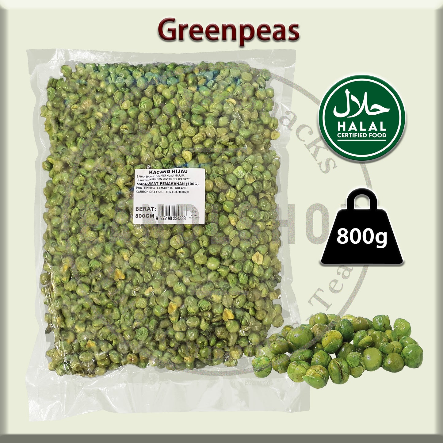 Kacang Puteh (Green Peas)