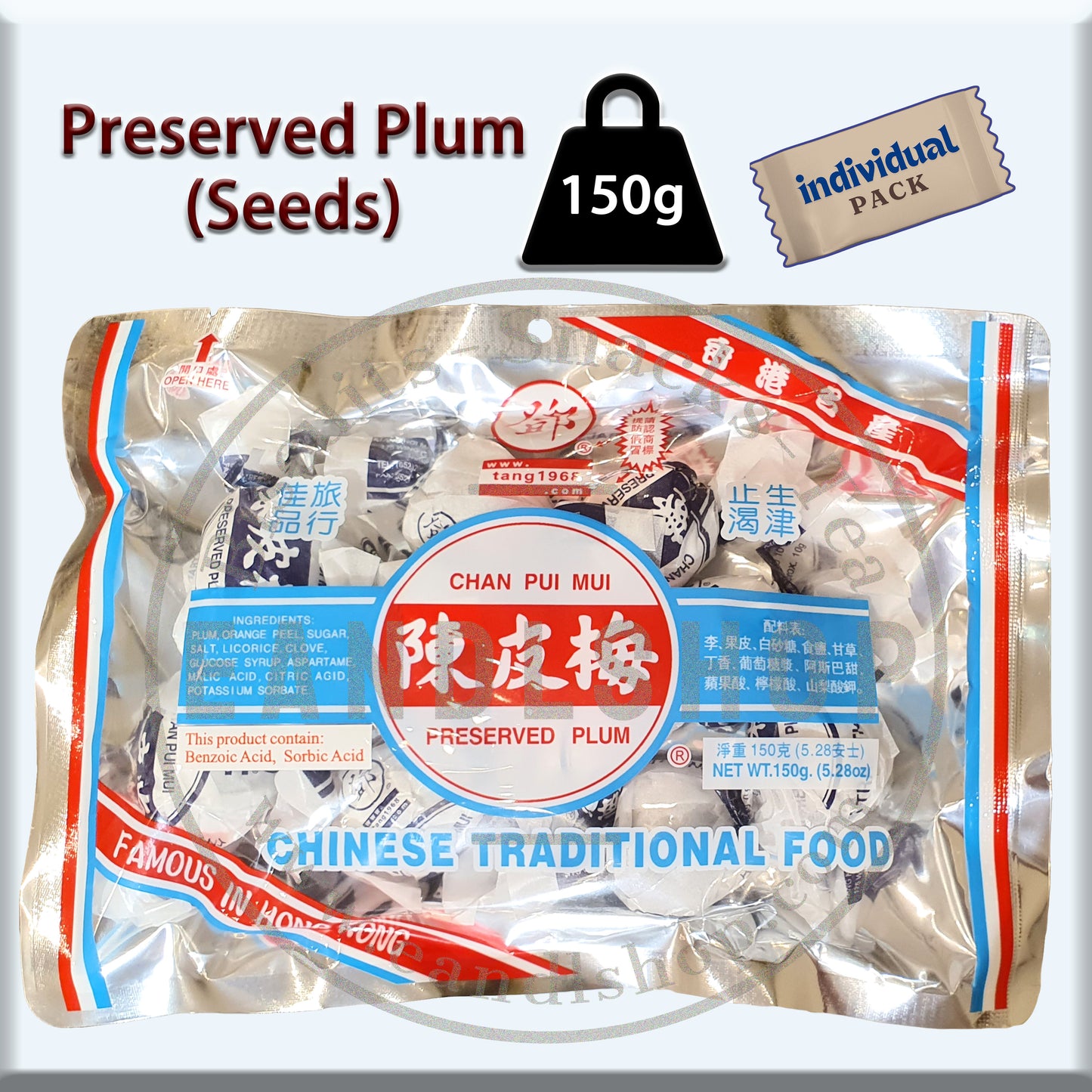 Preserved Plum (with seed) (Chan Pui Mui)