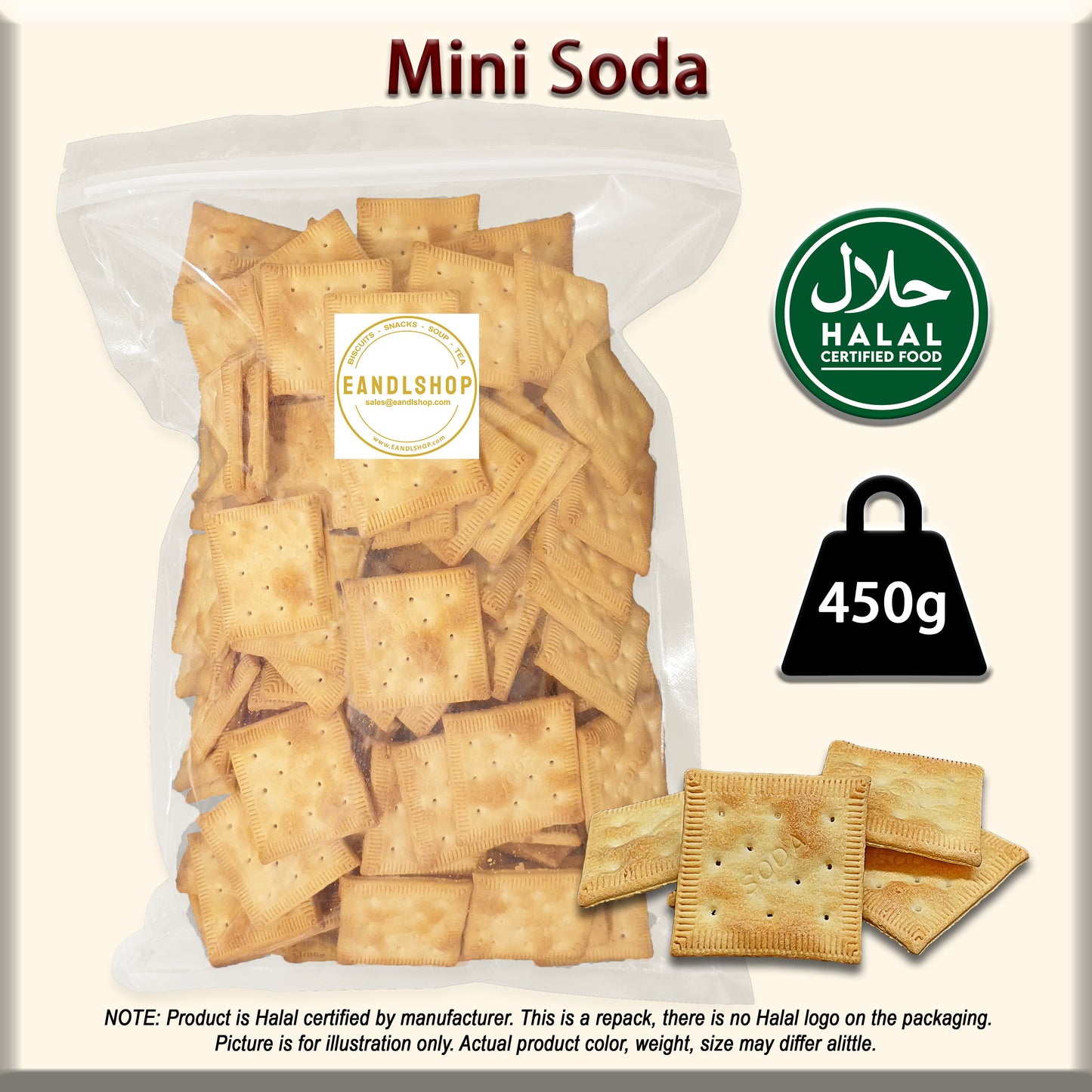 Mini Soda Biscuit - EANDLSHOP