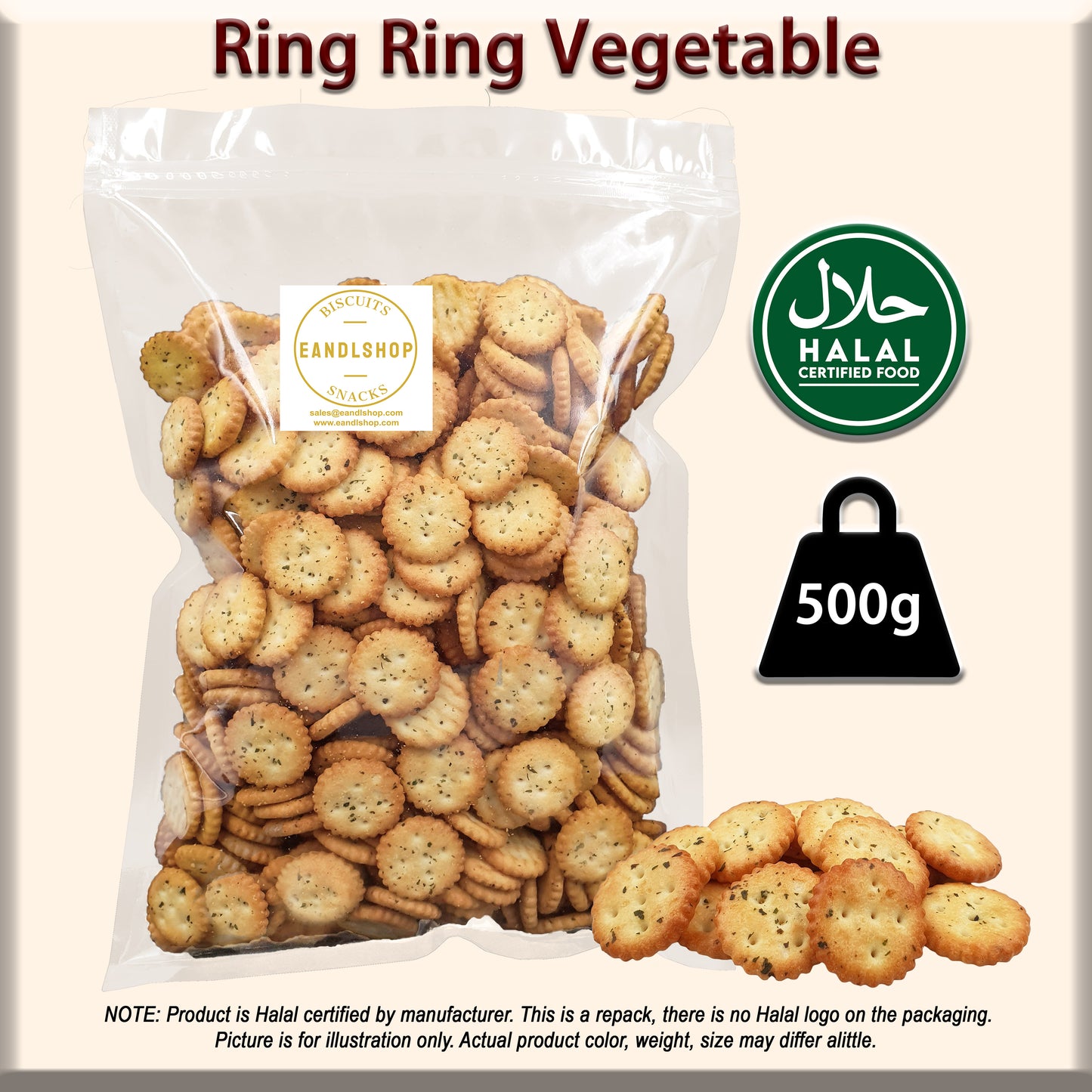 Ring Ring Vegetable Biscuit