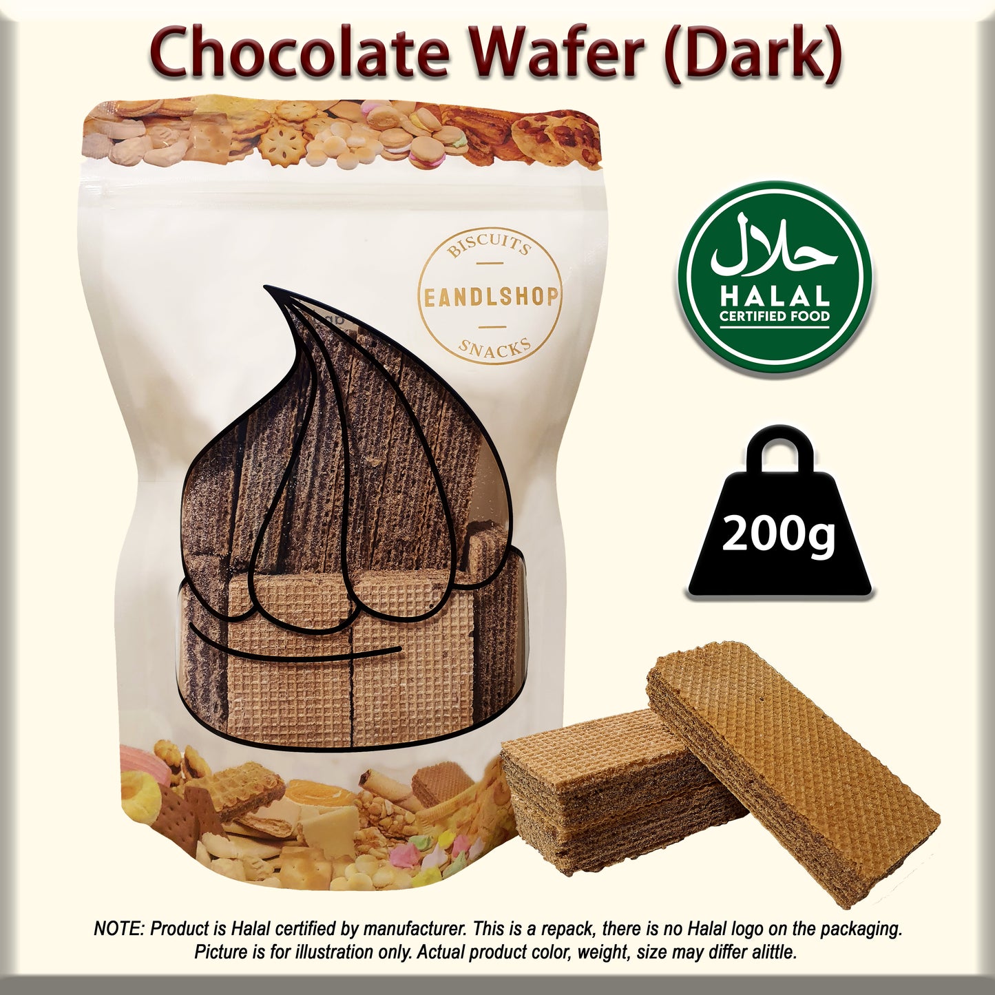 Chocolate Wafer (Dark)