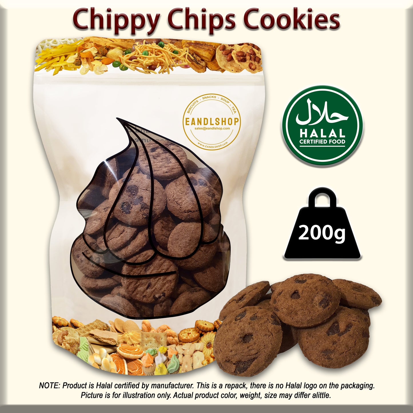 Chippy Chips Cookies - EANDLSHOP