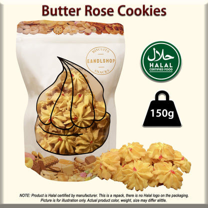 Butter Rose Cookies