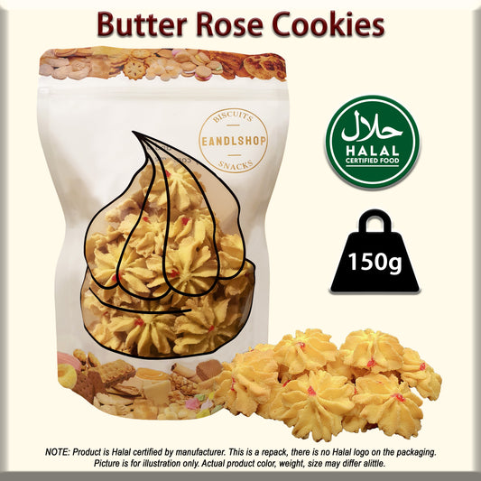 Butter Rose Cookies