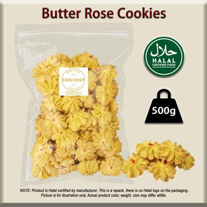 Butter Rose Cookies