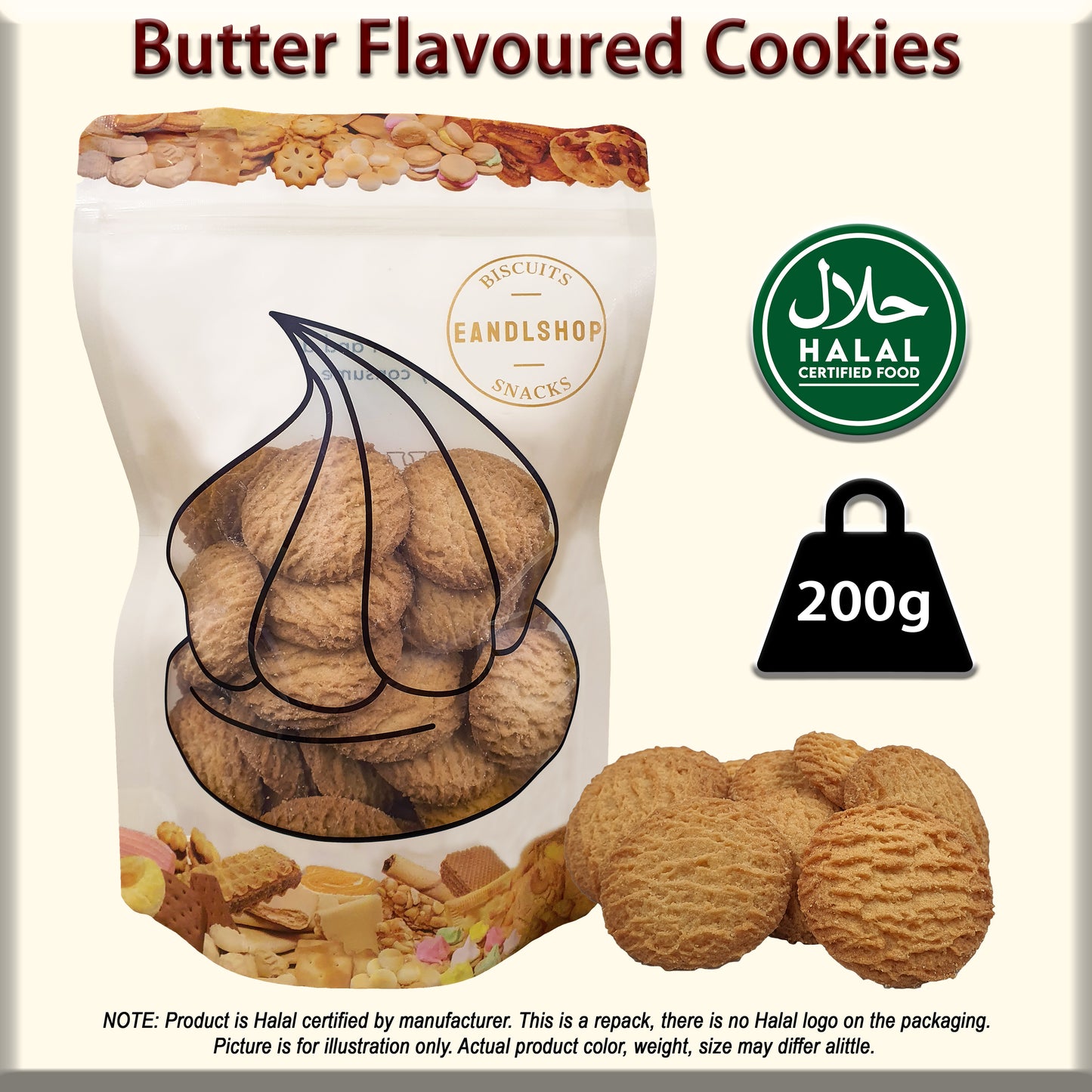 Butter Flavoured Cookies