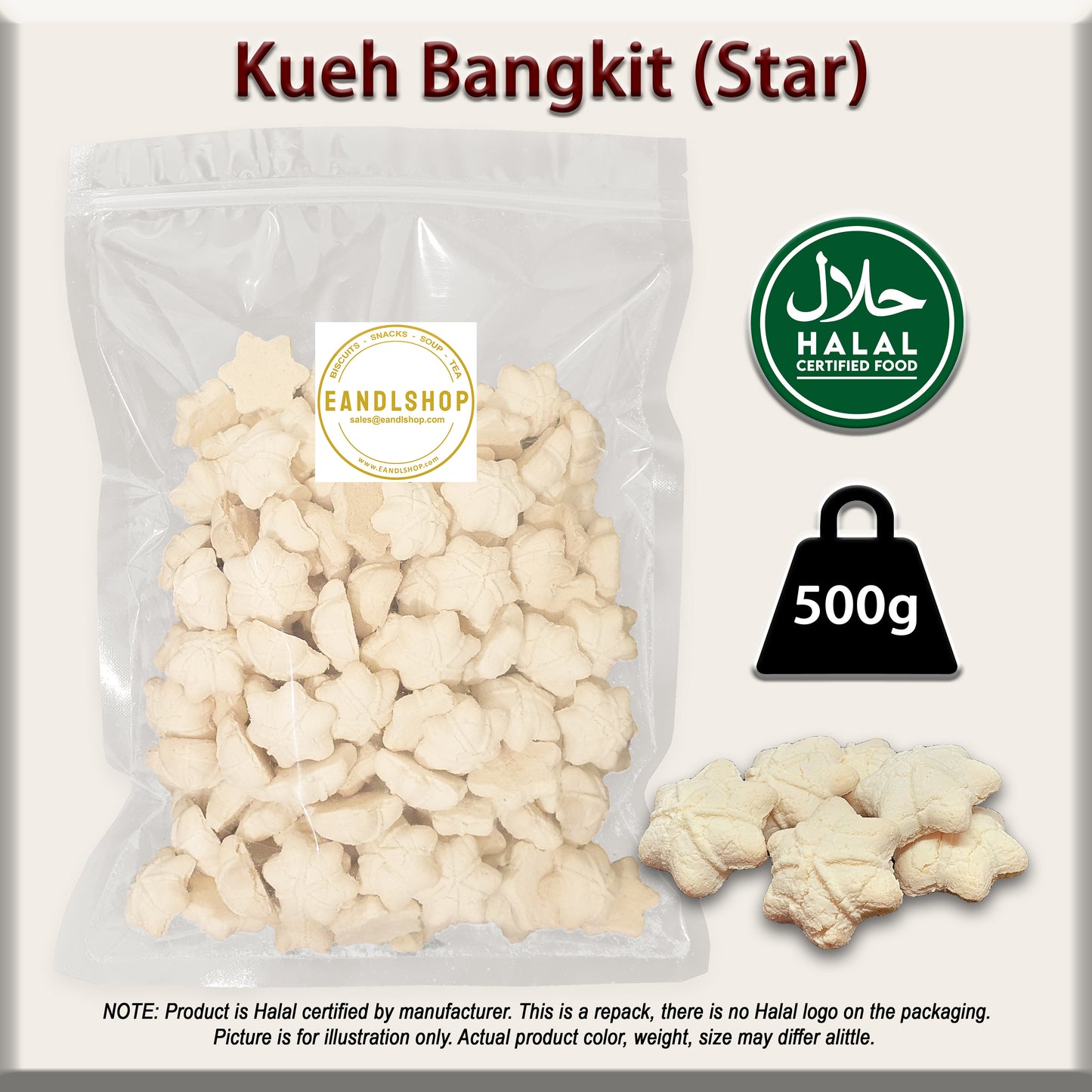 Kueh Bangkit (Original Star) - EANDLSHOP