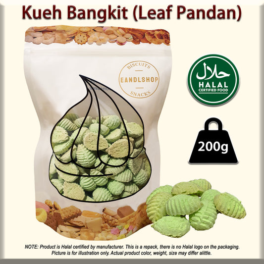 Kueh Bangkit (Leaf Pandan)