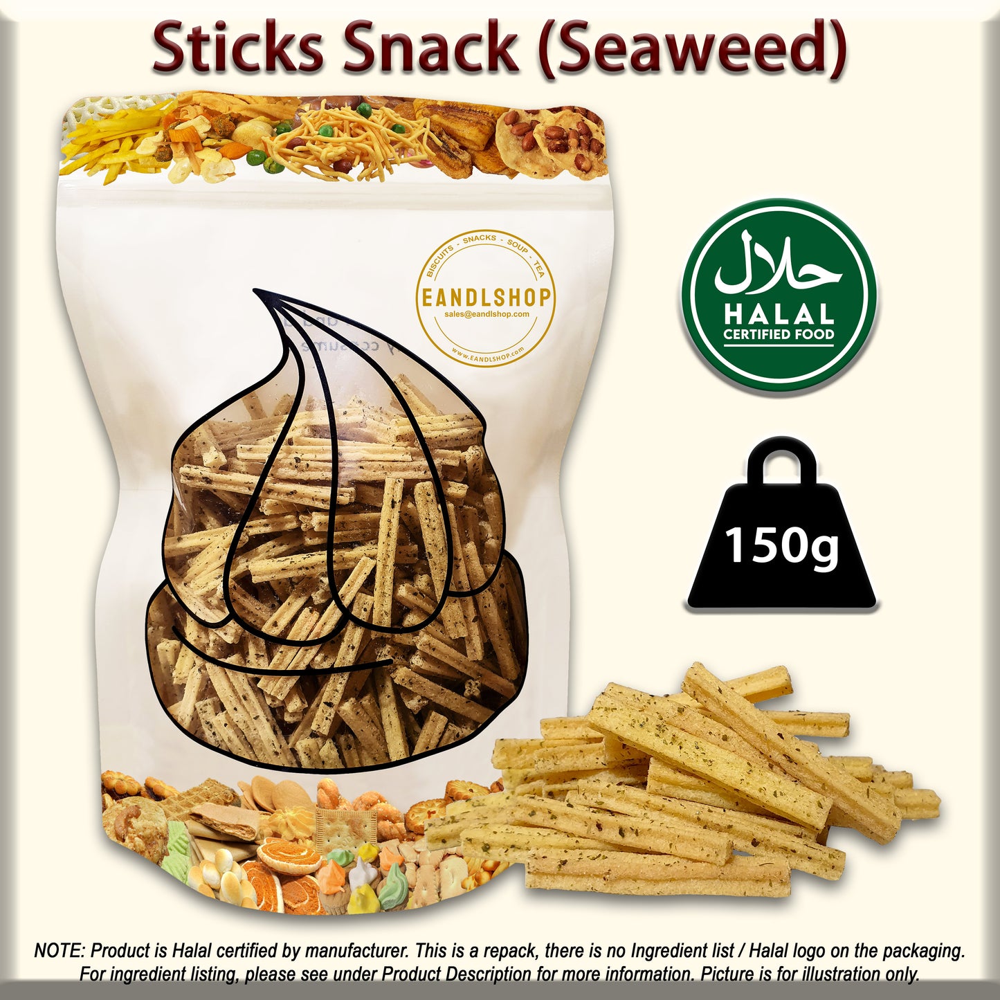 Stick Snacks (Seaweed) - EANDLSHOP