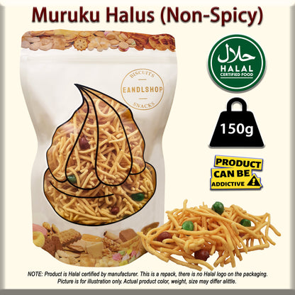 Muruku Halus (Mixed, Non-Spicy)