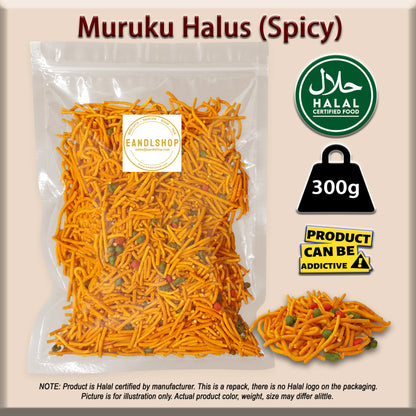Muruku Halus (Mixed, Spicy) - EANDLSHOP