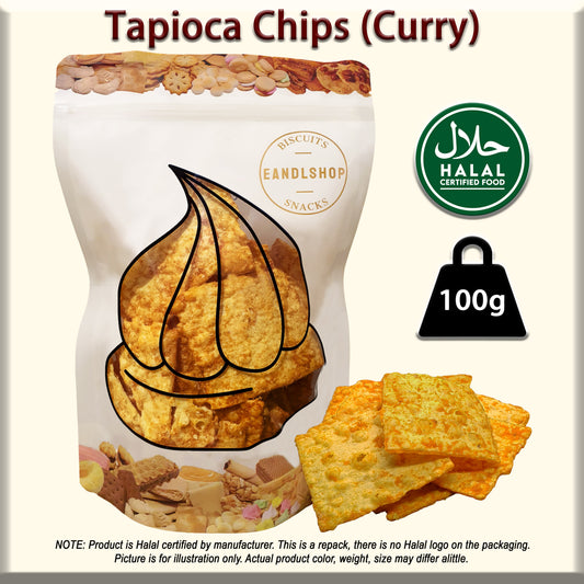 Tapioca Square (Curry) Cracker