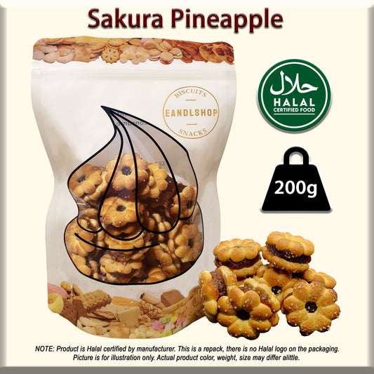 Sakura Pineapple Biscuit