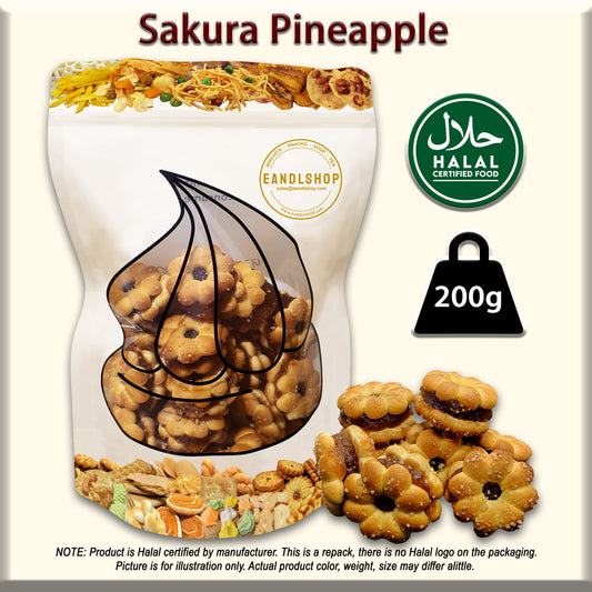 Sakura Pineapple Biscuit