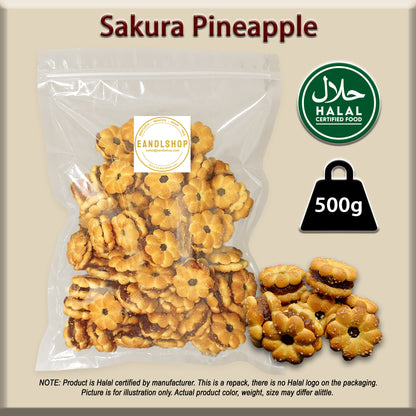 Sakura Pineapple Biscuit - EANDLSHOP