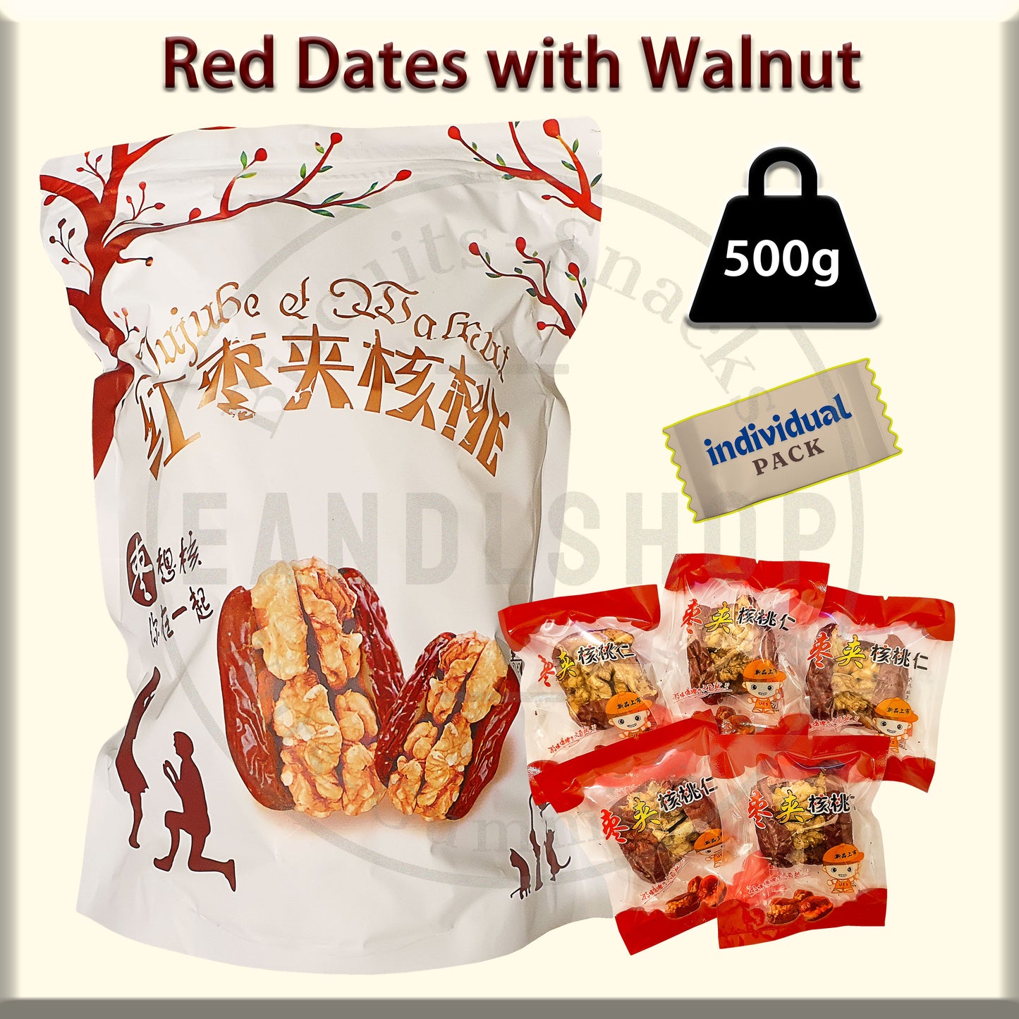 Red Dates with Walnut