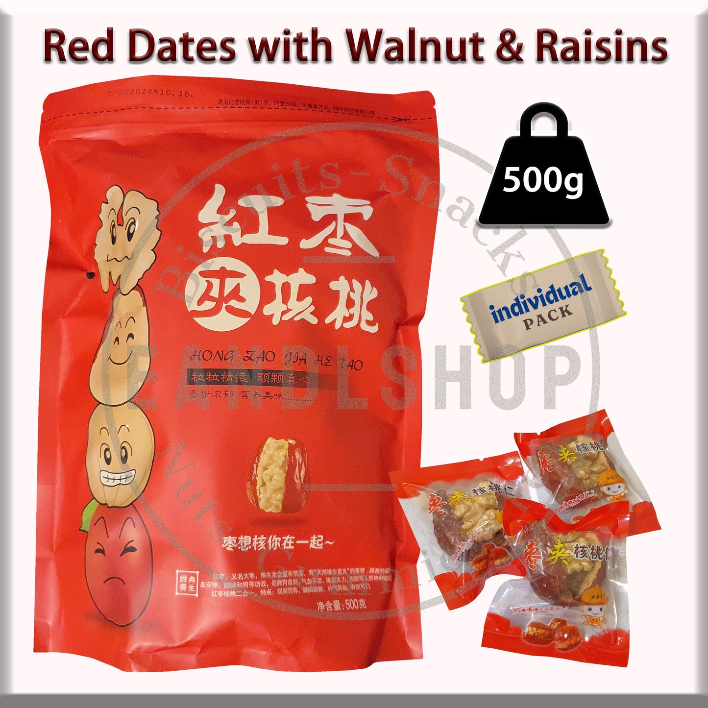 Red Dates with Walnut & Raisins