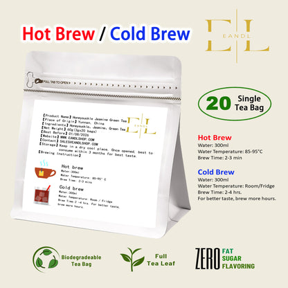 Honeysuckle Jasmine Green Tea (Full Tea Leaf)