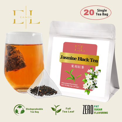 Jasmine Black Tea (Full Tea Leaf)