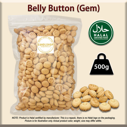 Belly Button (Gem) Biscuit - EANDLSHOP