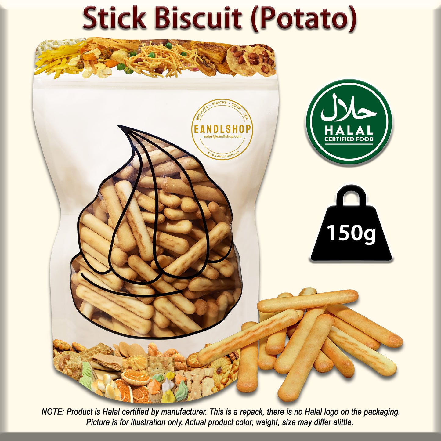 Stick Biscuit (Potato) - EANDLSHOP