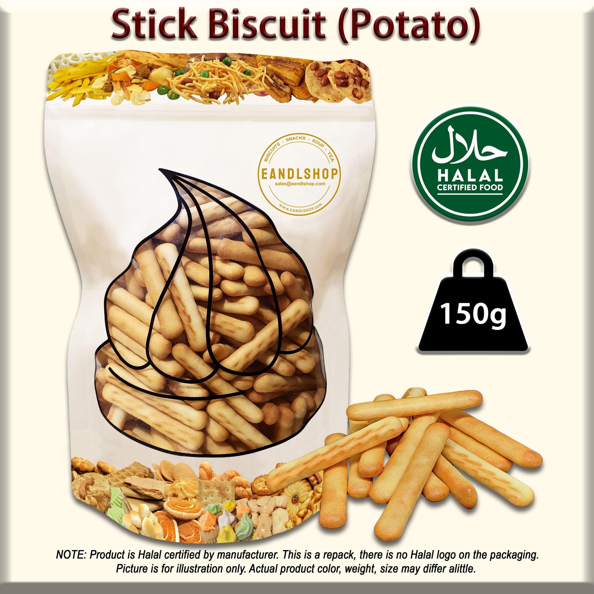 Stick Biscuit (Potato) - EANDLSHOP