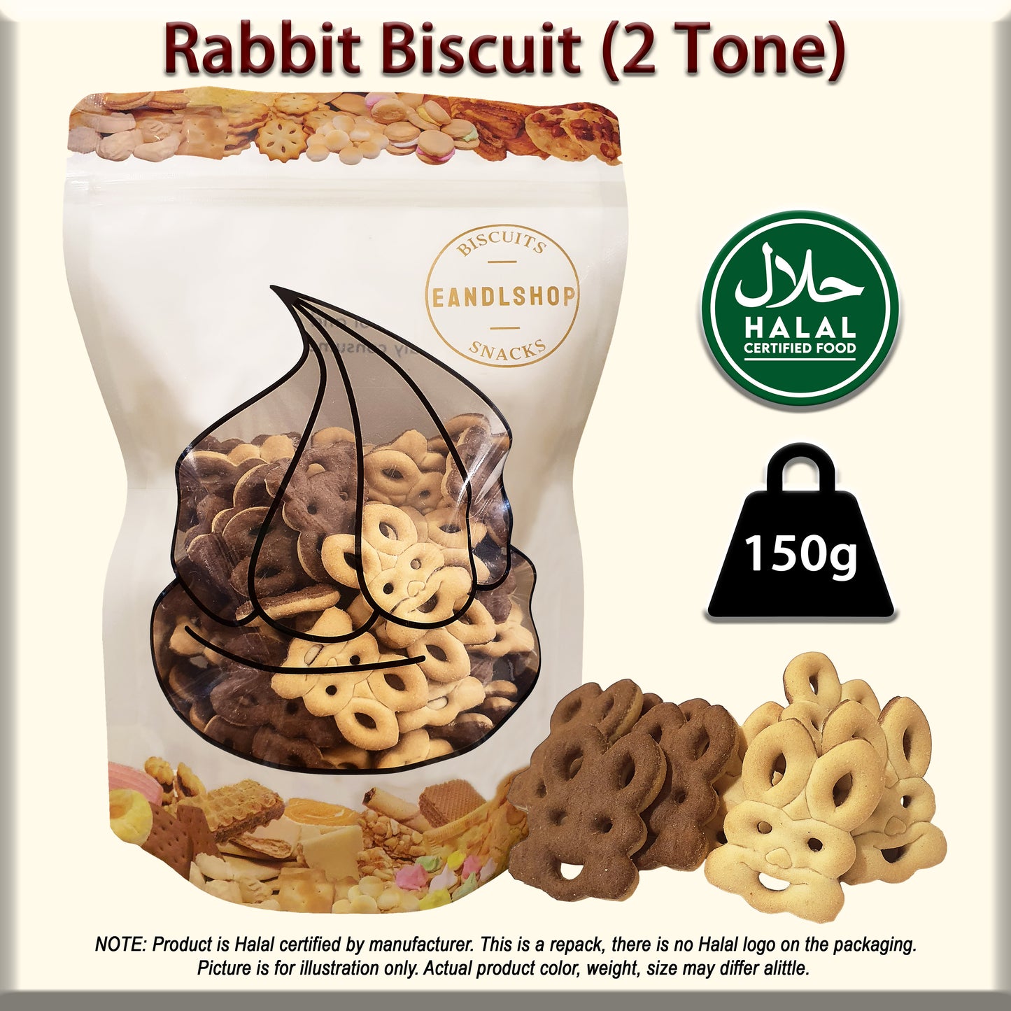 Rabbit Biscuit (2 Tone)
