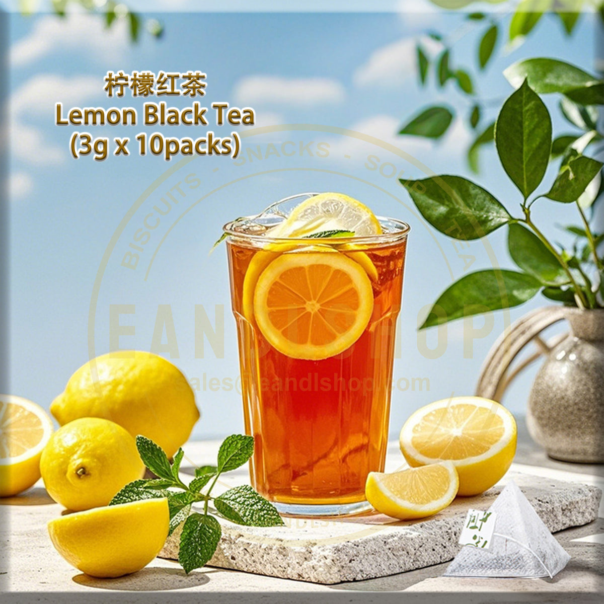 Lemon Black Tea (Sachet Tea) - EANDLSHOP