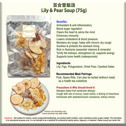 Lily & Pear Soup