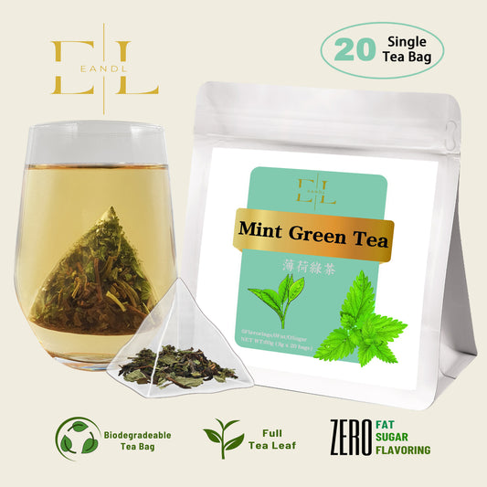 Mint Green Tea (Full Tea Leaf)