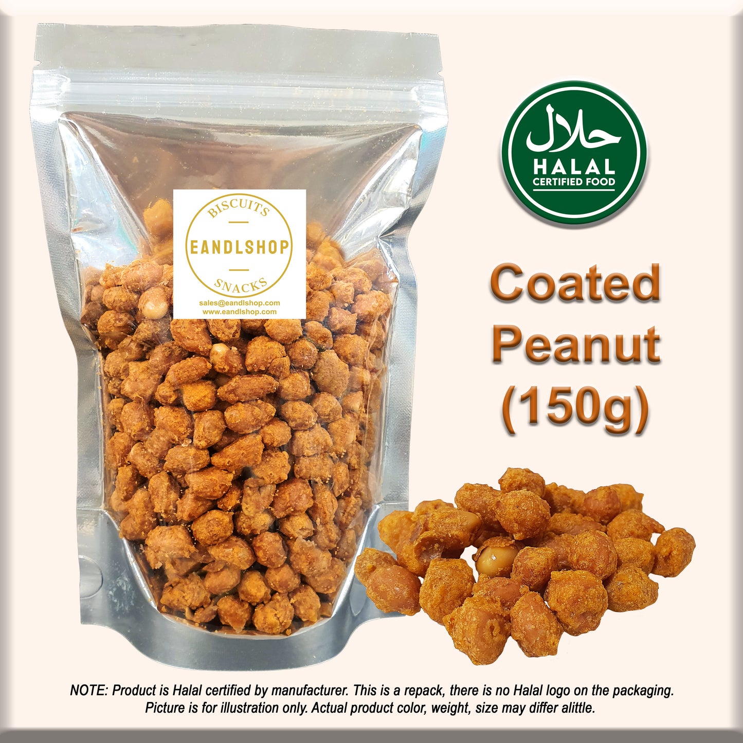 Kacang Puteh (Coated Peanuts)