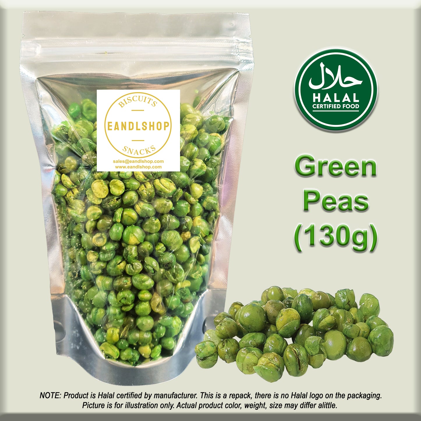 Kacang Puteh (Green Peas)
