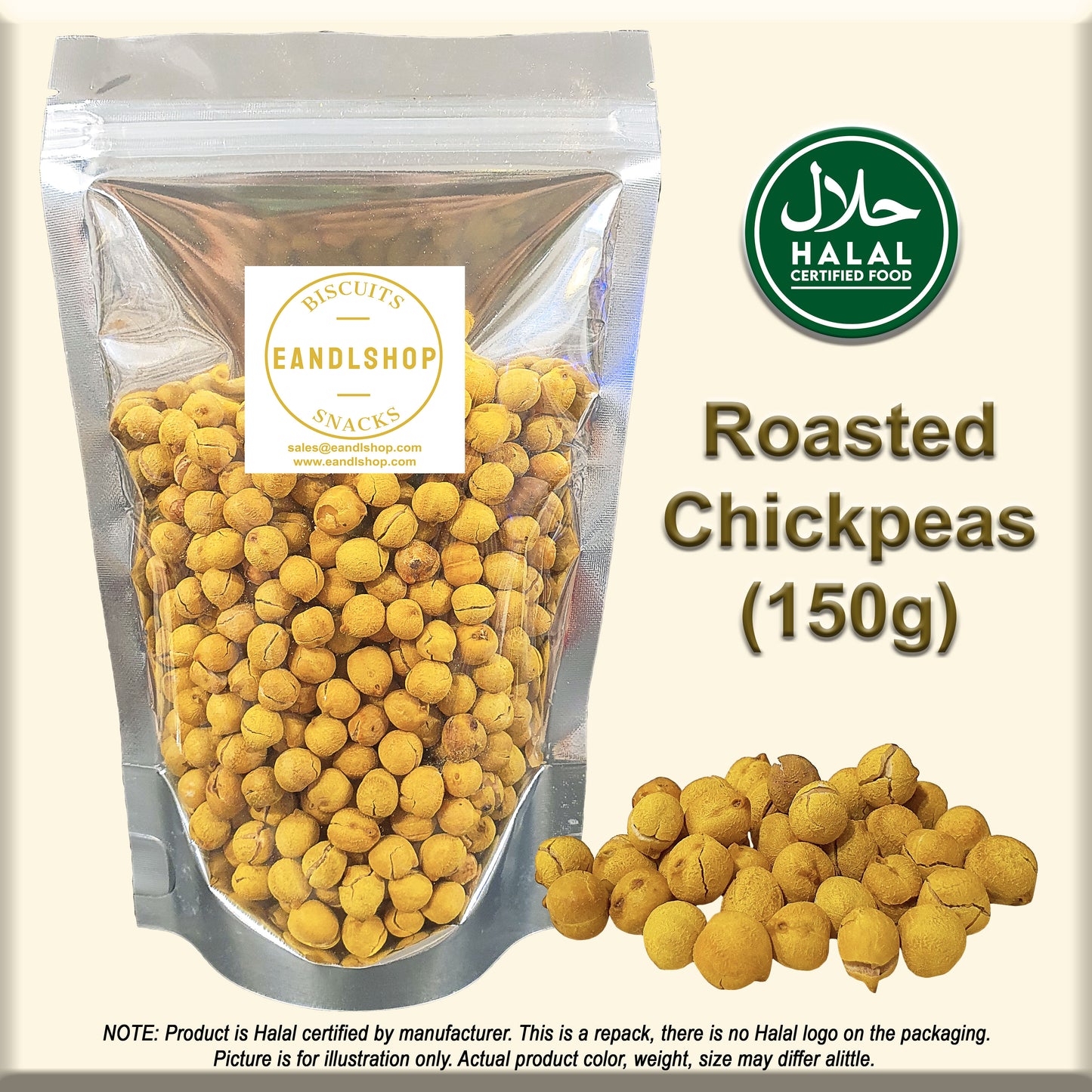 Kacang Puteh (Roasted Chickpea)