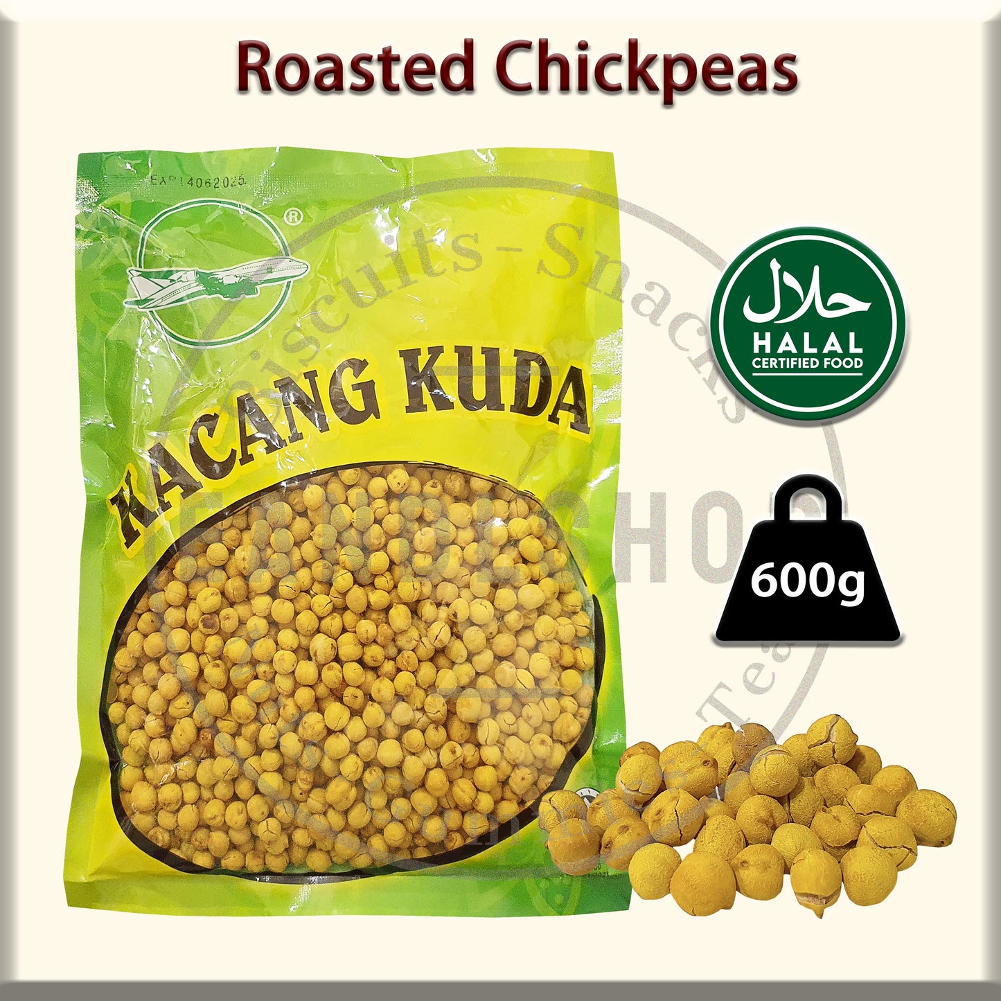 Kacang Puteh (Roasted Chickpea)