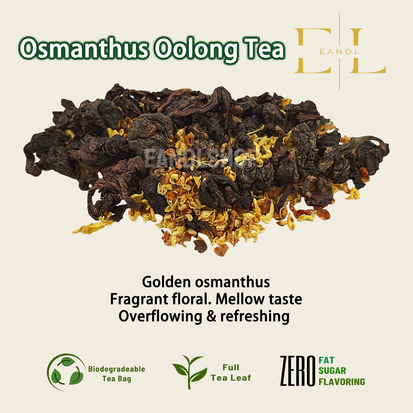 Osmanthus Oolong Tea (Full Tea Leaf)