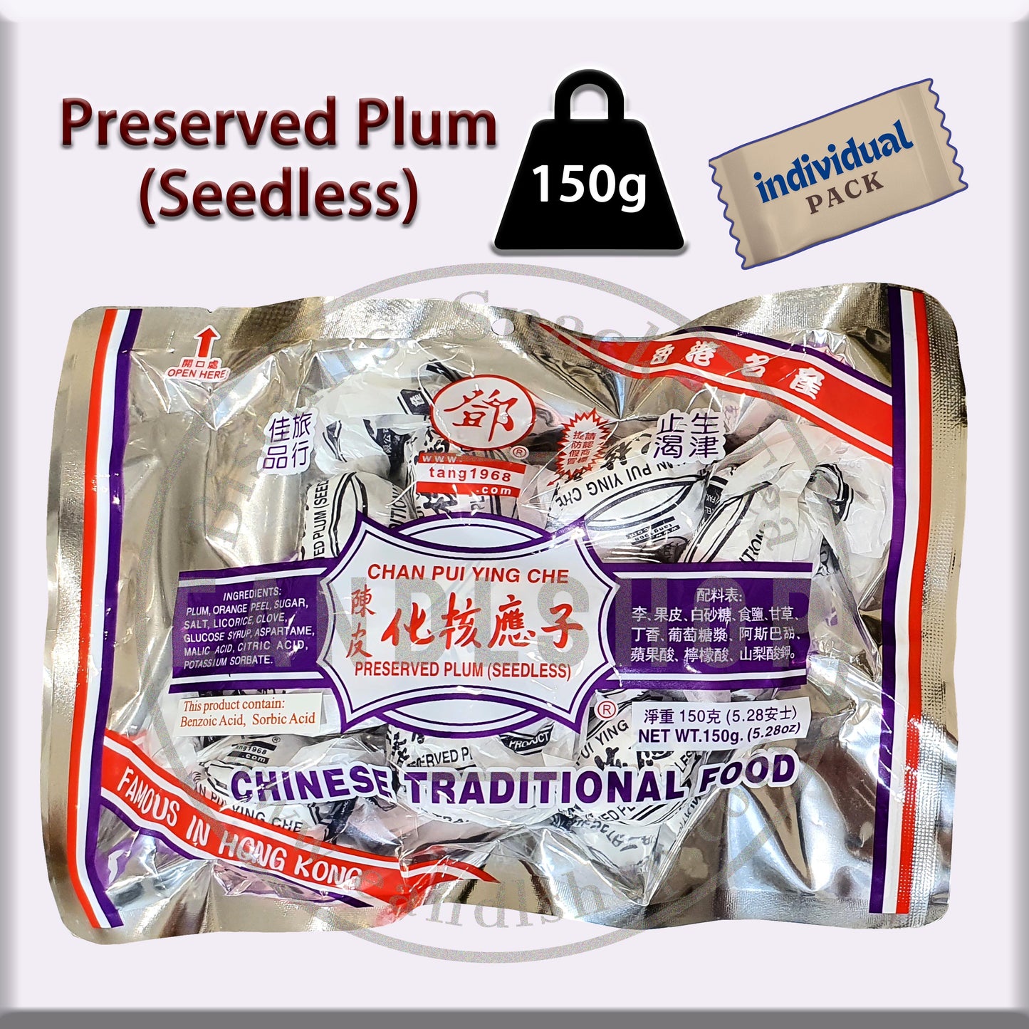 Preserved Plum (Seedless Chan Pui Ying Che)