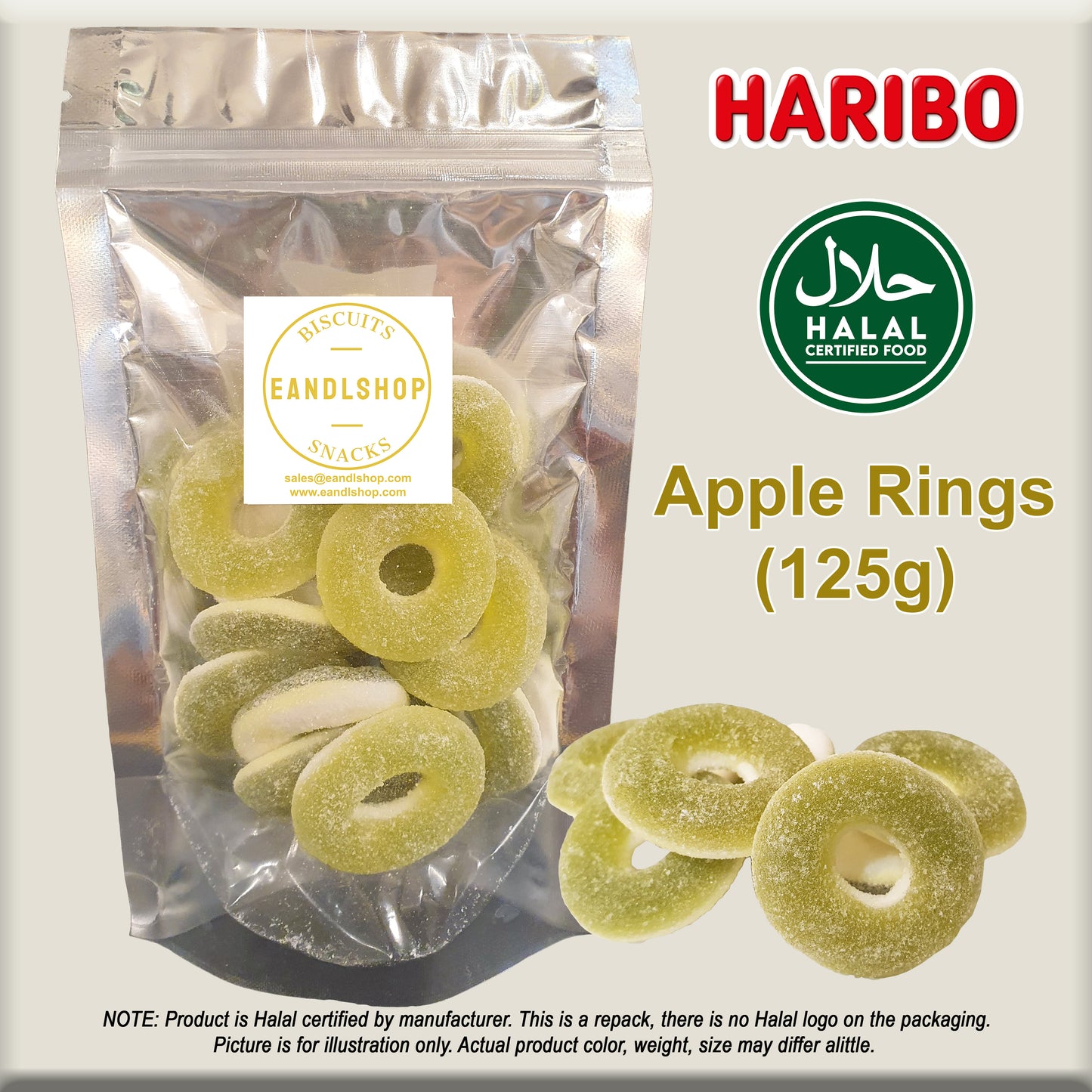 HARIBO Apple Rings