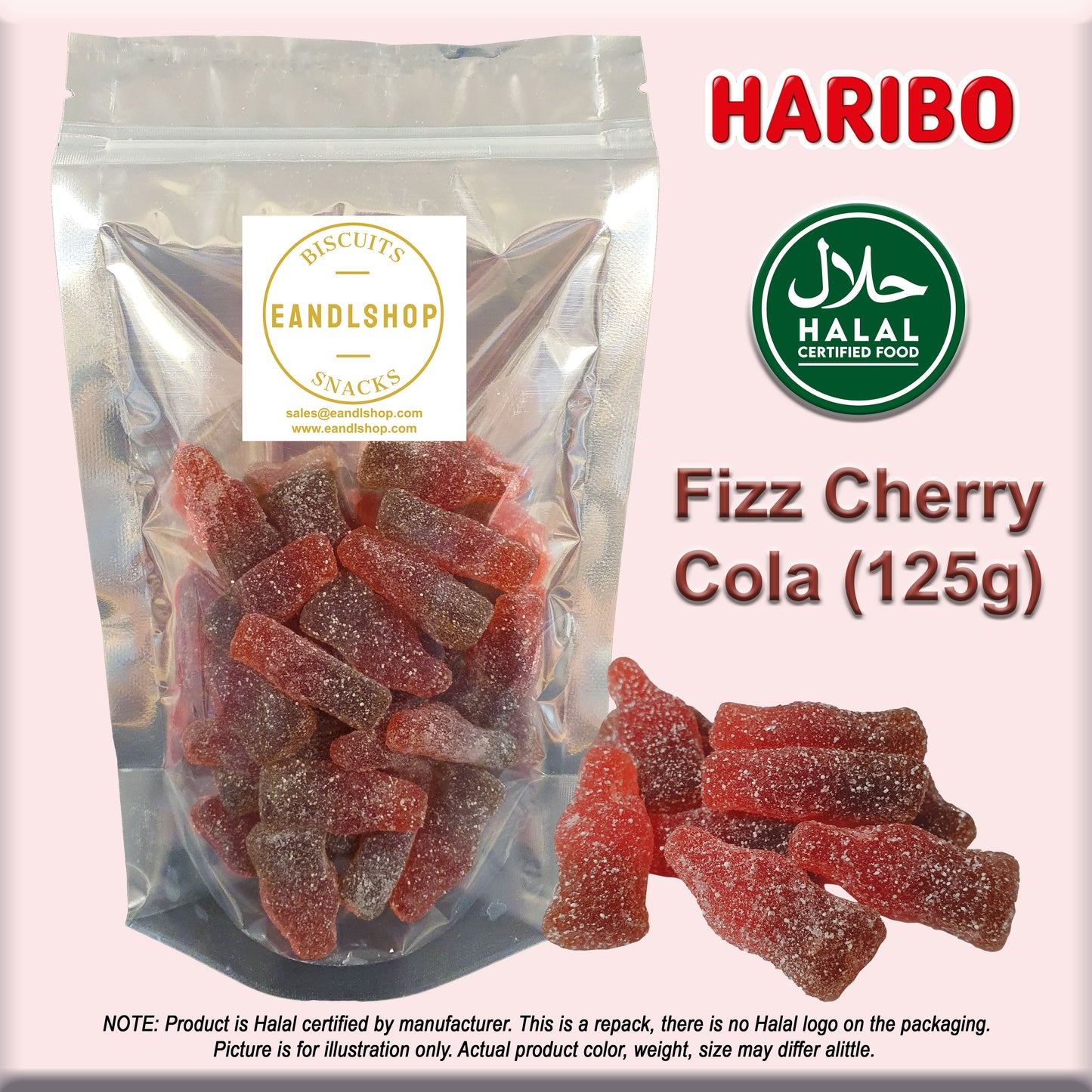 HARIBO Fizz Cherry Cola