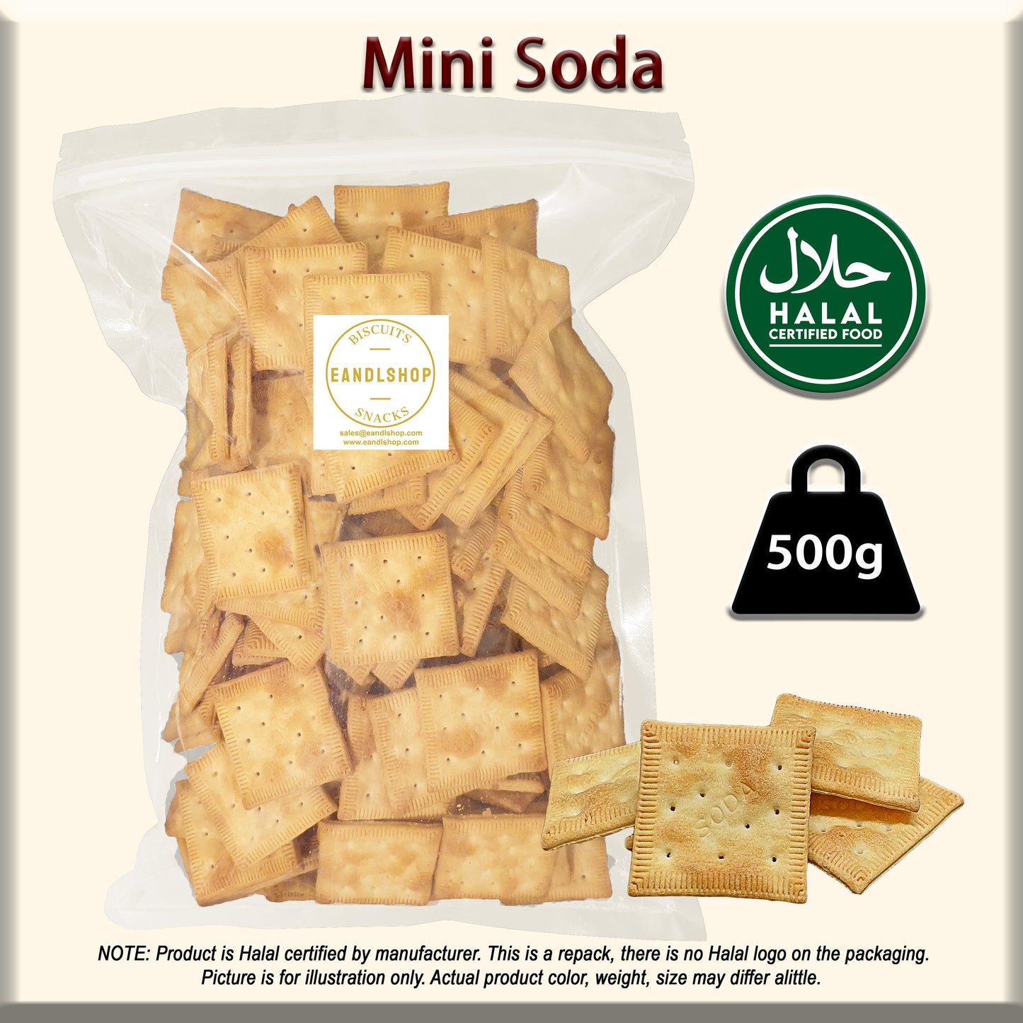 Mini Soda Biscuit