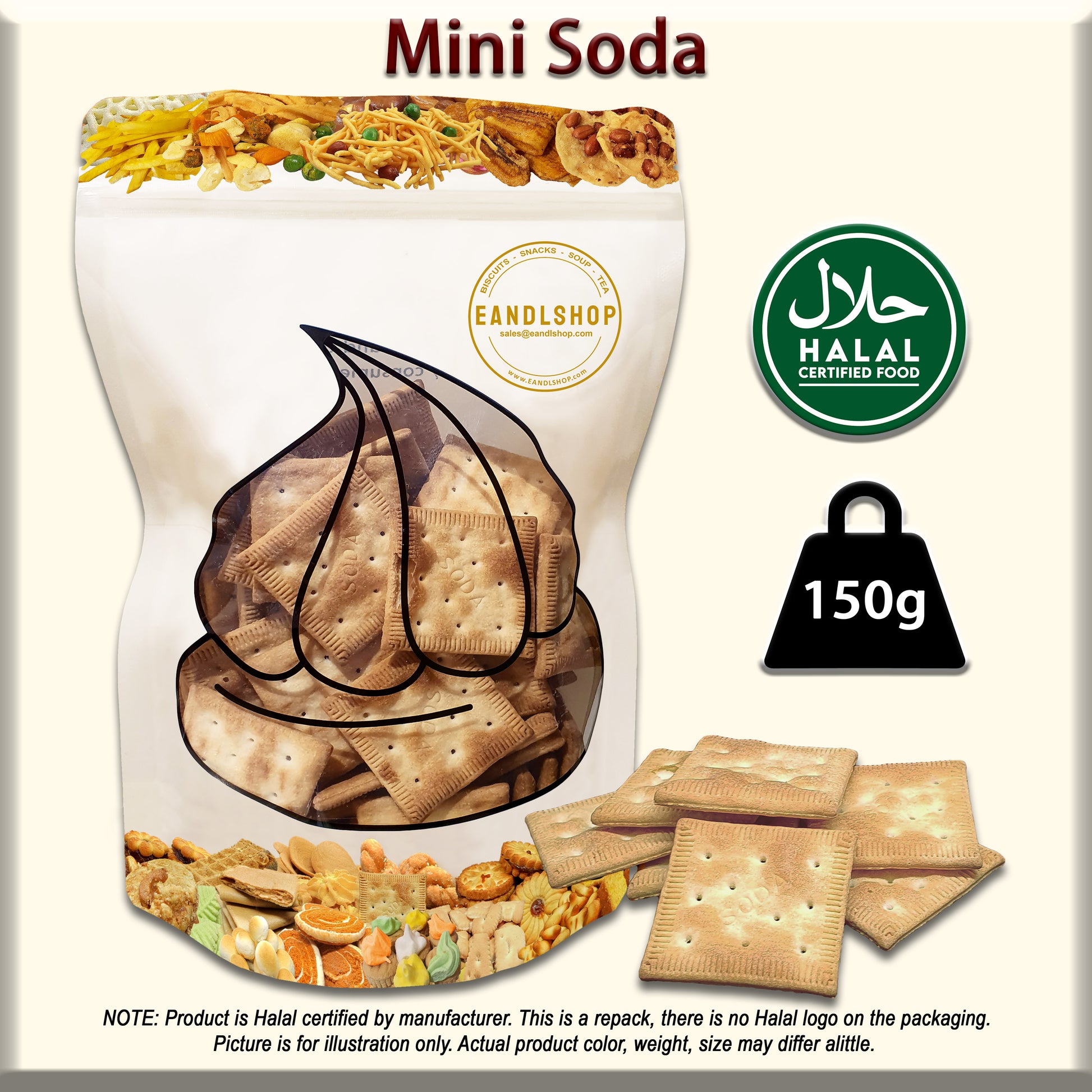Mini Soda Biscuit - EANDLSHOP