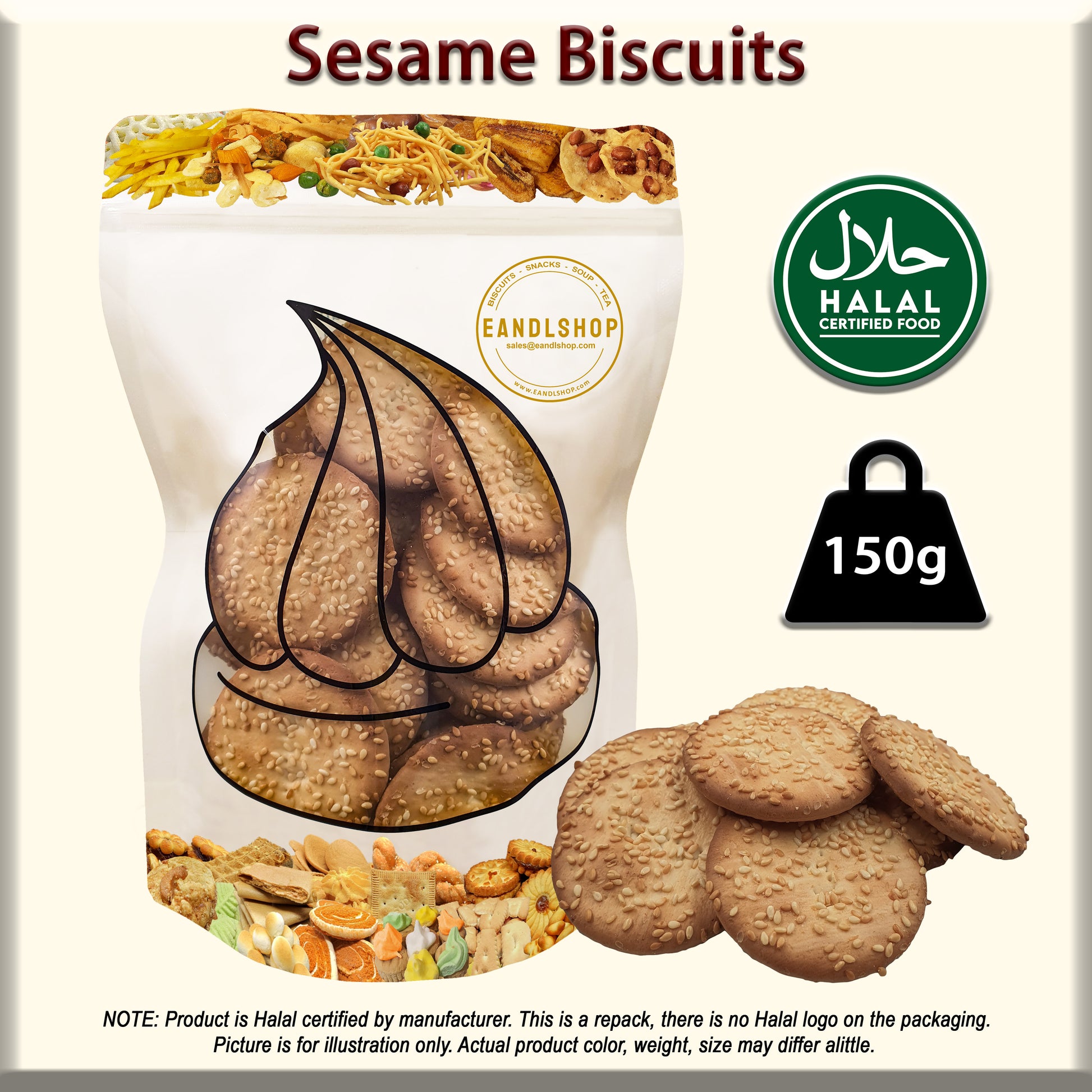Sesame Biscuit - EANDLSHOP