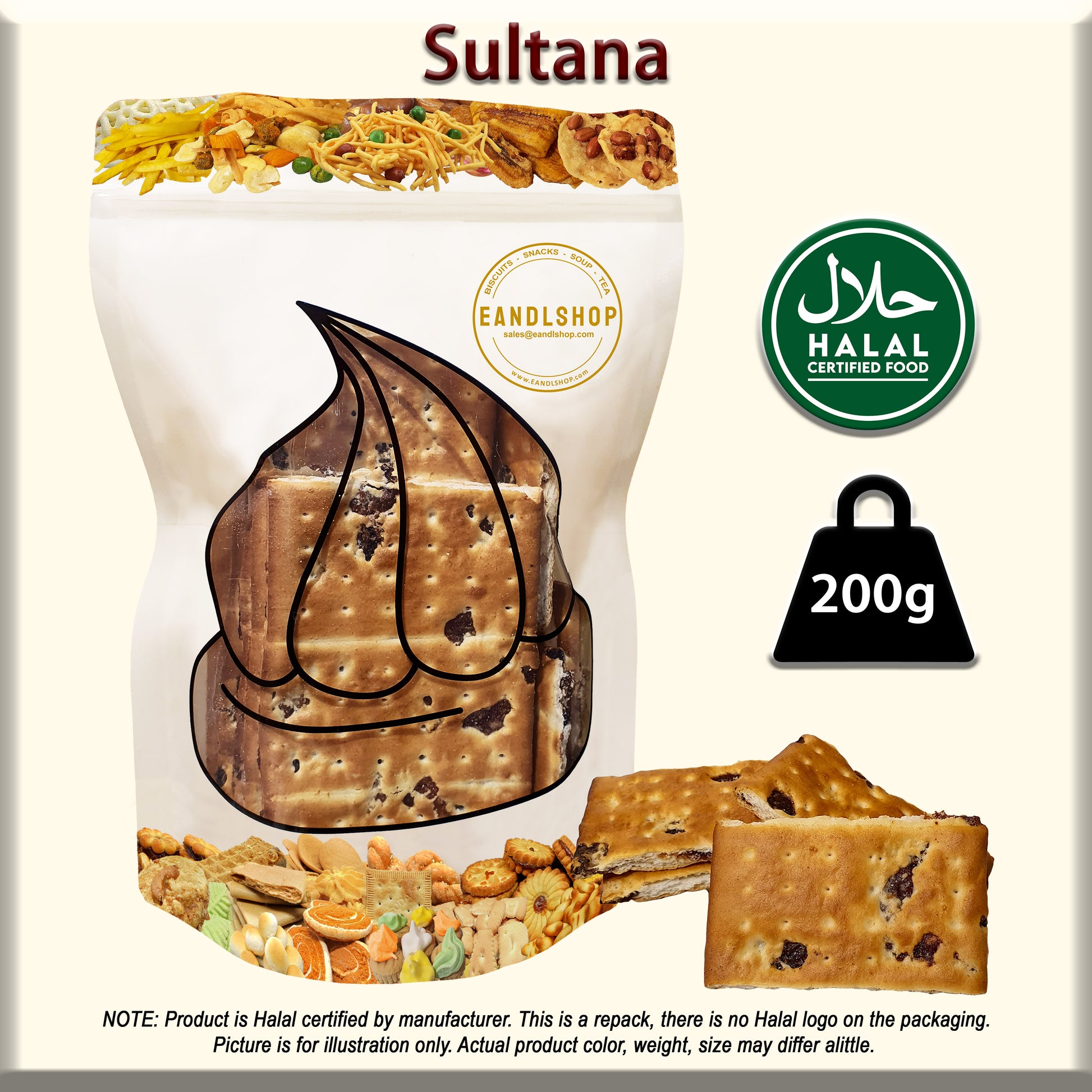 Sultana Biscuit - EANDLSHOP