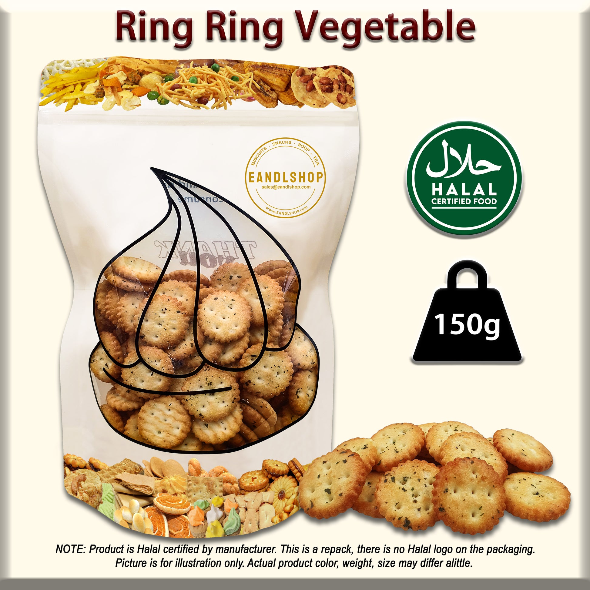 Ring Ring Vegetable Biscuit - EANDLSHOP