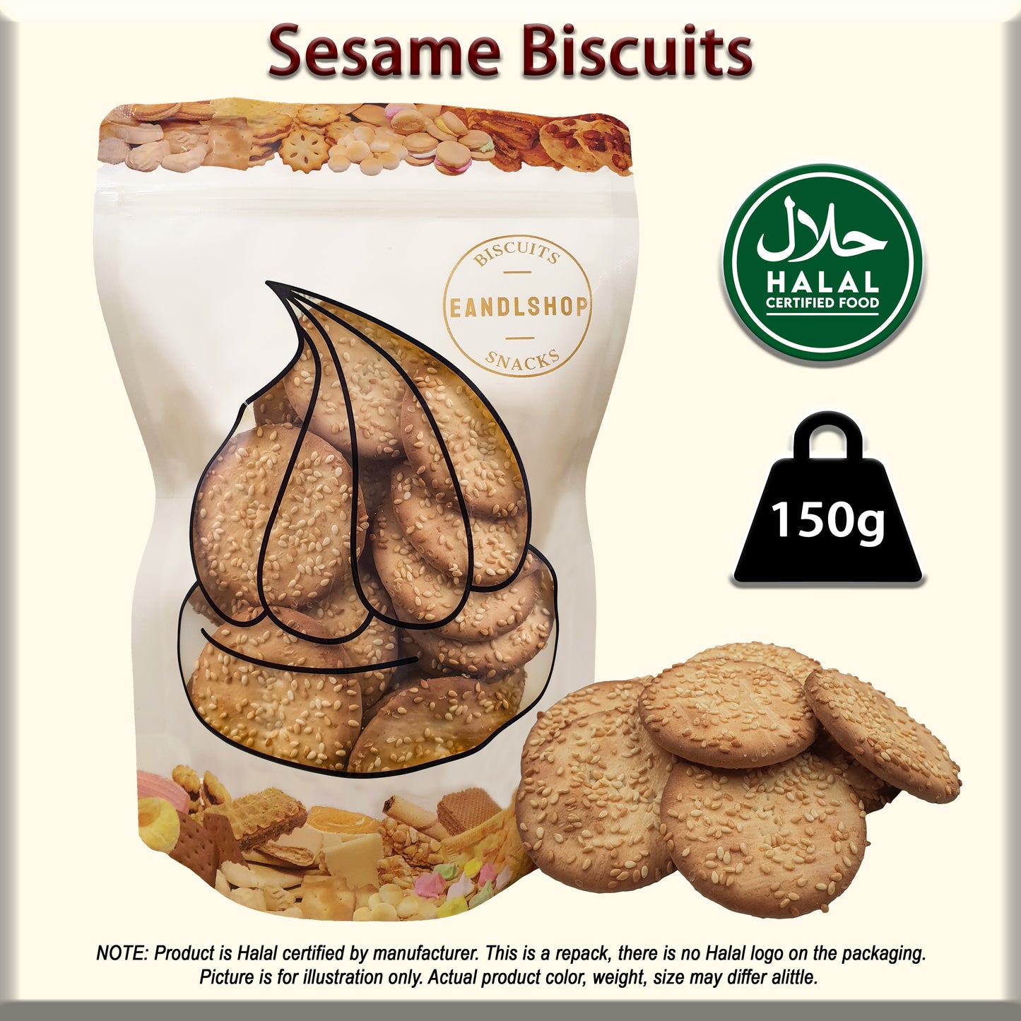 Sesame Biscuit