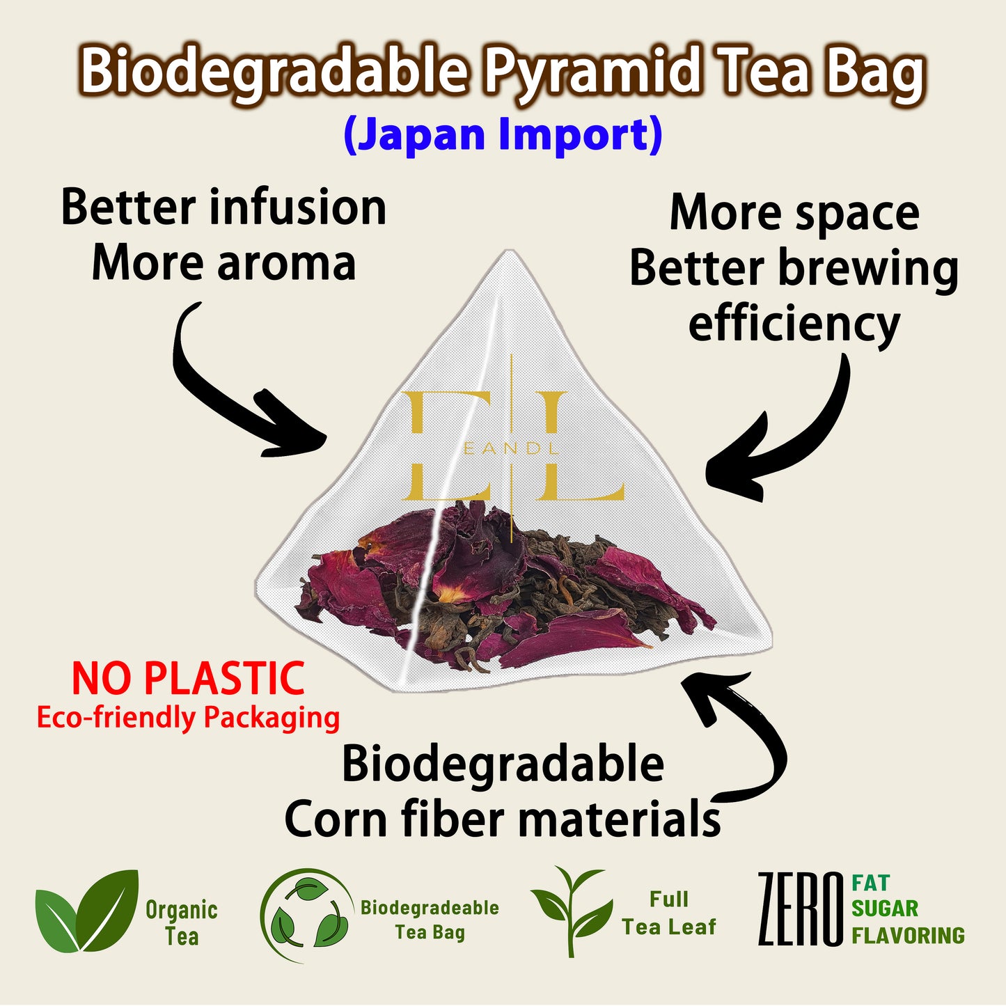 Rose PuEr Tea (Organic Full Tea Leaf)