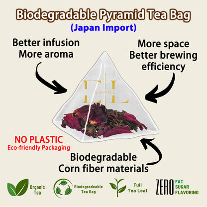 Rose PuEr Tea (Organic Full Tea Leaf)