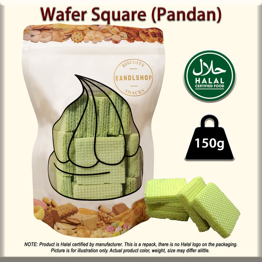 Pandan Wafer (Square)